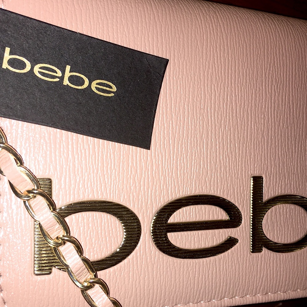 NWT mini bebe pink crossbody bag - Picture 2 of 4